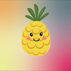 illustration of a pineapple