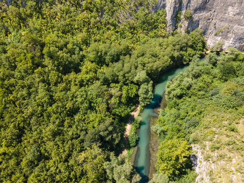 Iskar Panega Geopark along the Gold Panega River, Bulgaria