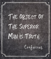 superior man Confucius quote