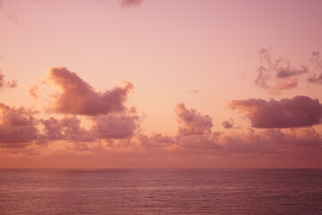 Amanecer en la playa
