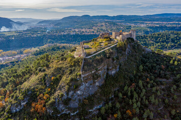 Castle located in the Pobla de Claramunt, Catalonia Spain