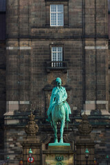 Christiansborg Palace or Christiansborg Castle, Copenhagen, Denmark, Europe