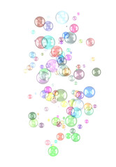 カラフルな球体