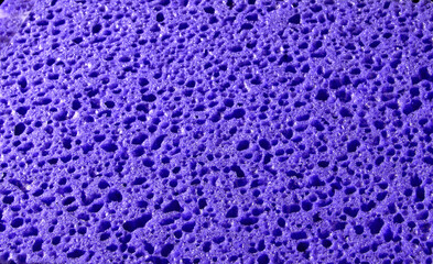 background production of violet porous paralon
