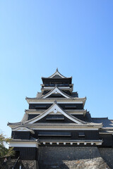 熊本城の天守閣