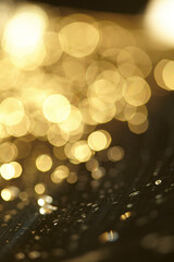 golden blur background, holiday texture