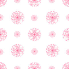 seamless pattern with circles