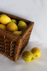 Lemons ready for picnic