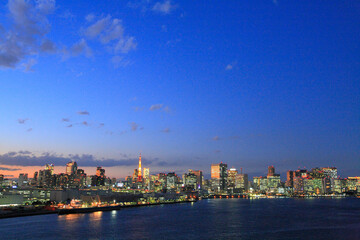 Fototapeta premium 東京港トワイライトタイム