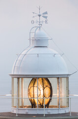 Lighthouse of the Mount Igeldo, San Sebastian or Donostia, Gipuzkoa, Basque Country, Spain, Europe