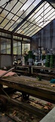 Abandoned laboratory