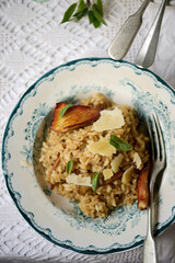Wild mushroom risotto..style rustic
