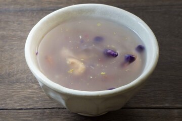 藕粉のスープ 蓮根の澱粉スープ	
