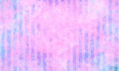 shabby cute abstract vintage grunge background with vertical half-erased stripes. Pink and purple shades