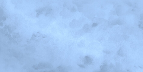 light blue watercolor plain monotonous background with light spots of paint. universal background for any purpose and decor. for web, banners, brochures, postcards.