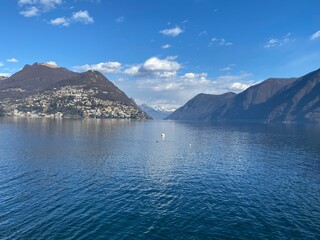 lake in the mountains