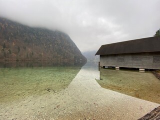 lake in the mountains