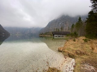 lake in the mountains