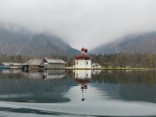 Church on the lake