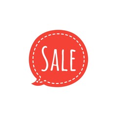 ''Sale'' / Speech Bubble / Lettering / Sign