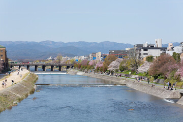 四条大橋からの鴨川