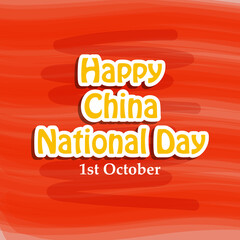 illustration of elements of China National Day background