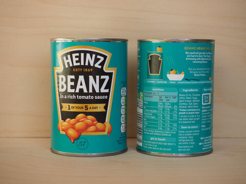 PITTSBURGH - OCT 2020: Heinz Can Of Beans