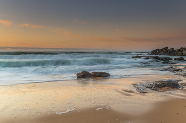 Winter Sunrise at the Seaside