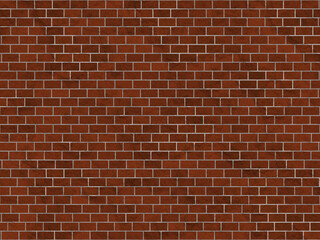 Brick wall background texture or wallpaper illustration