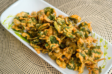 Vegetable fried tempura of 