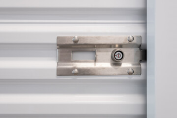 Security lock for a self storage door