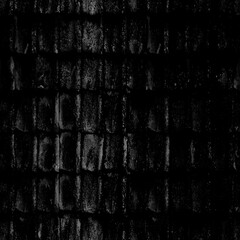 8K roof slate tiles roughness texture, height map or specular for Imperfection map for 3d materials, Black and white texture