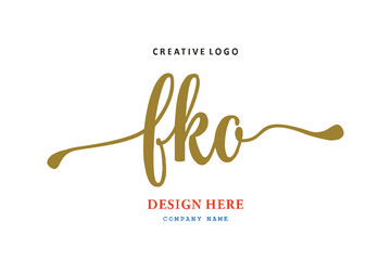 FKO lettering logo is simple, easy to understand and authoritative