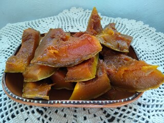 Tradicional dulce de calabaza