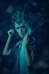 gorgeous horned witch