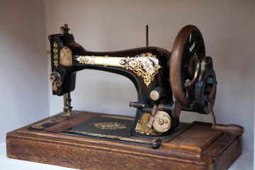 レトロなミシン