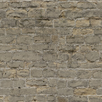 8K sandstone bricks Diffuse and Albedo map for 3d materials