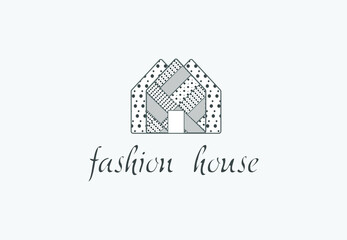 fashion house logo design.fashion house creative logo design 