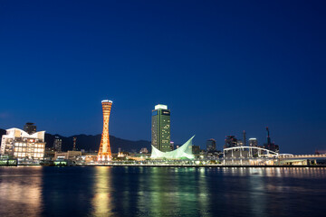 Fototapeta premium 神戸の町並の夜景
