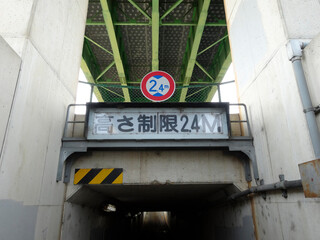 道路交差点のアンダーパス