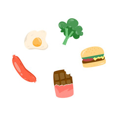 hand drawn style world food day event