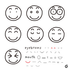 hand-drawn facial expression icon_02_g