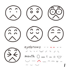 hand-drawn facial expression icon_02_i