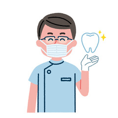 歯医者のイラスト素材