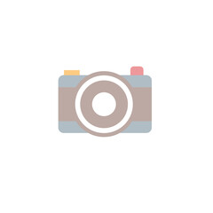 Camera Clipart Vector Design Isolated