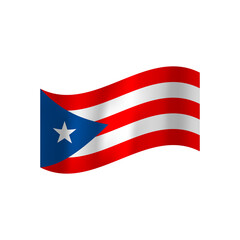 Cuba flag. Happy independence day of Cuba. Vector illustration.