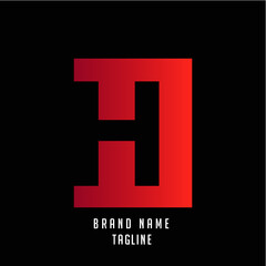ID initials logo, name initials logo, company initials logo, person initials logo.