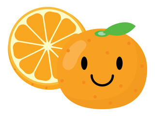 可愛いみかんのキャラクター