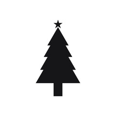 Christmas tree line icon, Christmas sign/symbol vector. Outline and filled vector sign, linear and full pictogram isolated on white, logo illustration. Xmas