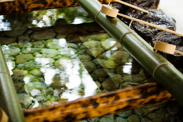 熊野本宮大社の手水舎